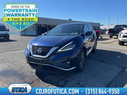Deep Blue Pearl 2021 Nissan Murano SV Intelligent AWD