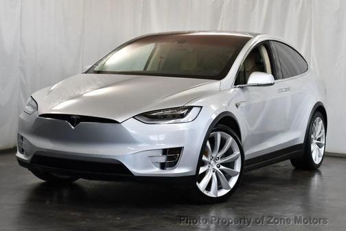 SILVER 2016 Tesla Model X P90D