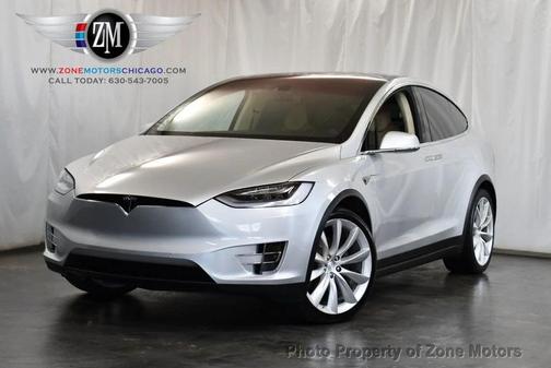 SILVER 2016 Tesla Model X P90D