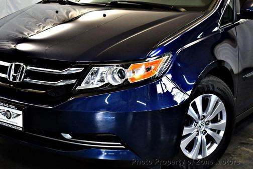 Obsidian Blue Pearl 2016 Honda Odyssey EX-L