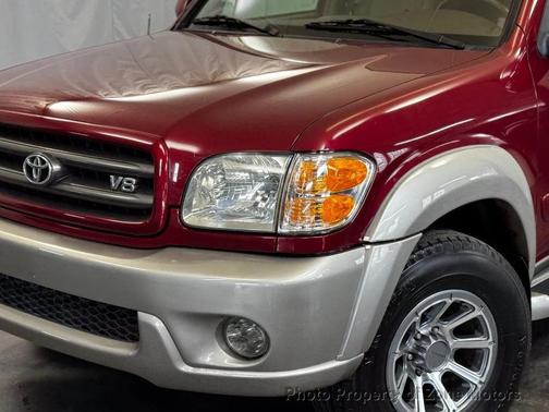 Sunfire Red Pearl 2002 Toyota Sequoia SR5