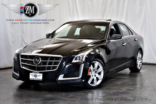 BLACK 2014 Cadillac CTS 3.6L Premium