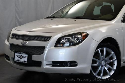 WHITE 2012 Chevrolet Malibu LTZ