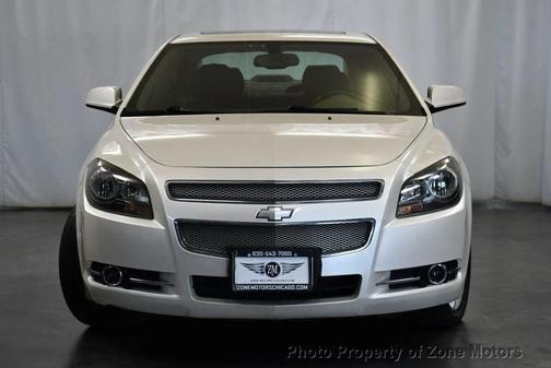 WHITE 2012 Chevrolet Malibu LTZ