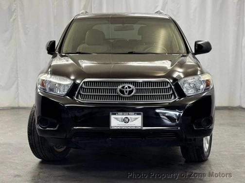 Black 2008 Toyota Highlander Hybrid Base