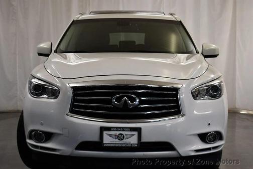 Moonlight White 2014 INFINITI QX60 Hybrid Base