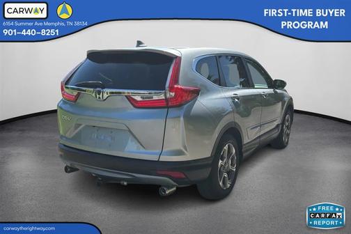 Lunar Silver Metallic 2018 Honda CR-V EX-L