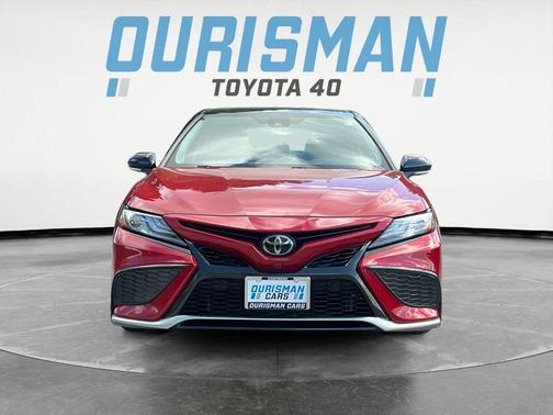 Midnight Black Metallic 2024 Toyota Camry XSE