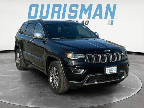 Diamond Black Crystal Pearlcoat 2018 Jeep Grand Cherokee Limited