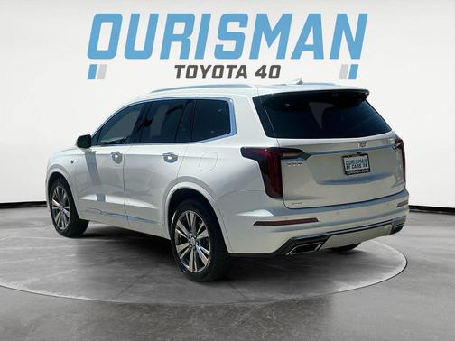 Crystal White 2025 Cadillac XT6 Premium Luxury AWD