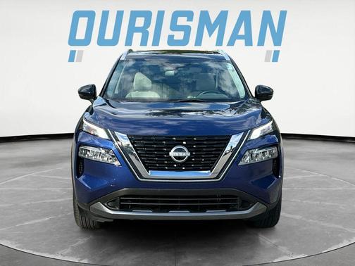 Caspian Blue Metallic/Super Black 2023 Nissan Rogue SL
