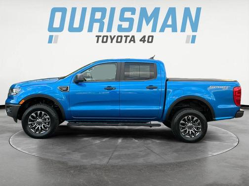 Blue Metallic 2022 Ford Ranger XLT