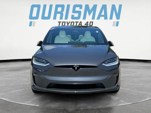 Solid Black 2022 Tesla Model X Dual Motor All-Wheel Drive
