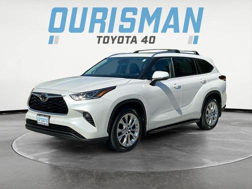 Wind Chill Pearl 2024 Toyota Highlander Limited