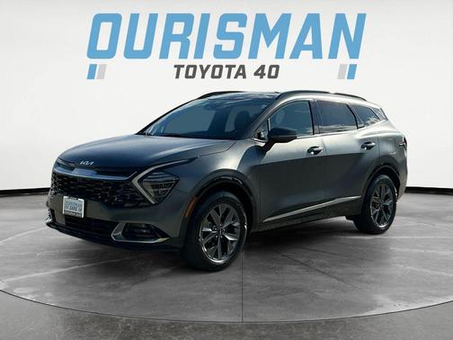 Shadow Matte Gray 2023 Kia Sportage Hybrid SX-Prestige