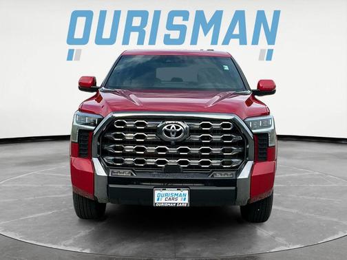 Supersonic Red 2024 Toyota Tundra Hybrid Platinum