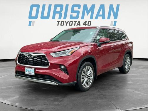 Ruby Flare Pearl 2024 Toyota Highlander Platinum