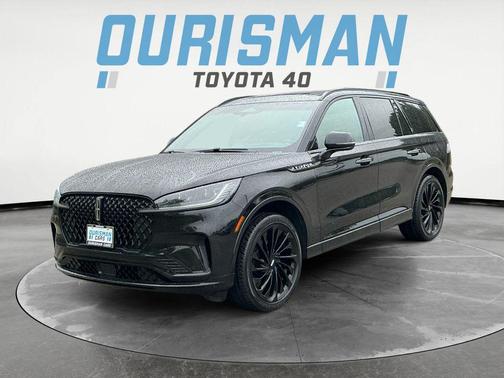 Infinite Black Metallic Clearcoat 2025 Lincoln Aviator Reserve AWD