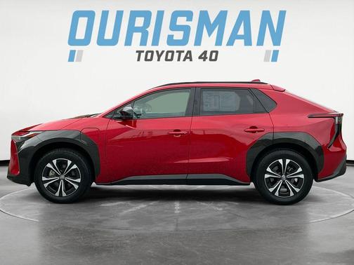 Gray 2024 Toyota bZ4X Limited