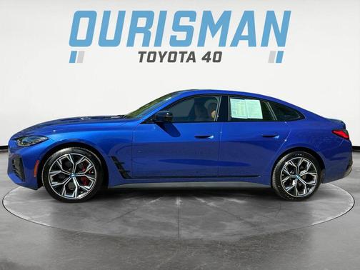 Portimao Blue Metallic 2024 BMW i4 Gran Coupe eDrive40