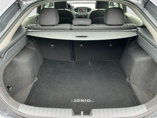 Summit Gray 2017 Hyundai IONIQ Hybrid Blue