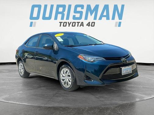 Galactic Aqua Mica 2018 Toyota Corolla LE