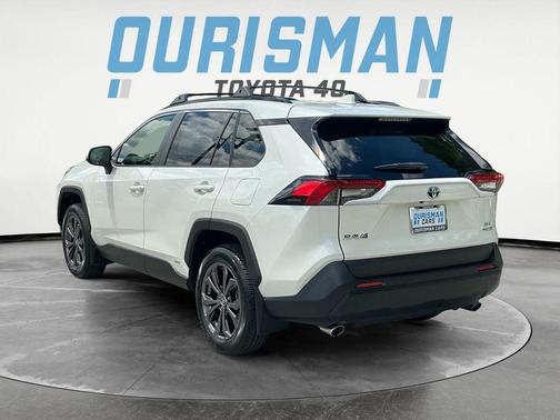 Blizzard Pearl 2022 Toyota RAV4 Hybrid XLE Premium