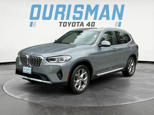 Gray Metallic 2023 BMW X3 xDrive30i