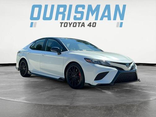 Midnight Black Metallic 2022 Toyota Camry TRD