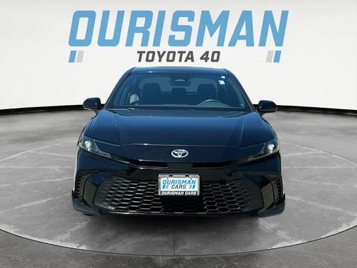 Midnight Black Metallic 2025 Toyota Camry SE