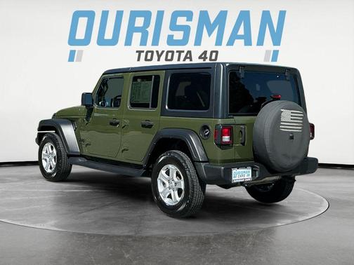 Sarge Green Clearcoat 2022 Jeep Wrangler Unlimited Sport