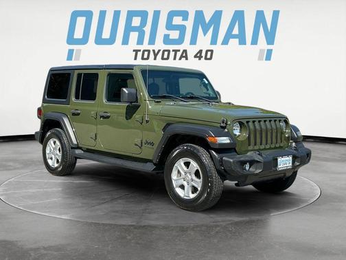Sarge Green Clearcoat 2022 Jeep Wrangler Unlimited Sport
