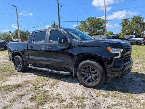 Black 2022 Chevrolet Silverado 1500 RST