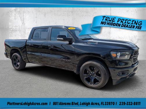 Diamond Black Crystal Pearlcoat 2022 RAM 1500 Big Horn/Lone Star