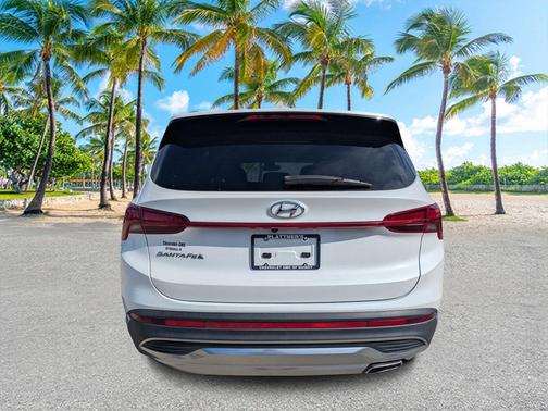 Quartz White 2022 Hyundai SANTA FE SEL 2.4
