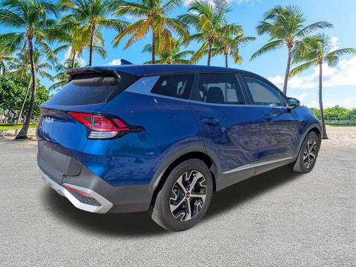 Sapphire Blue 2024 Kia Sportage EX