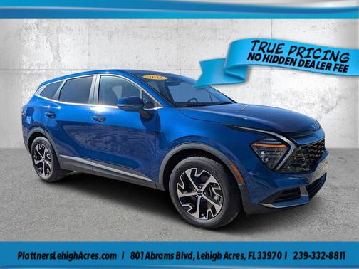 Sapphire Blue 2024 Kia Sportage EX