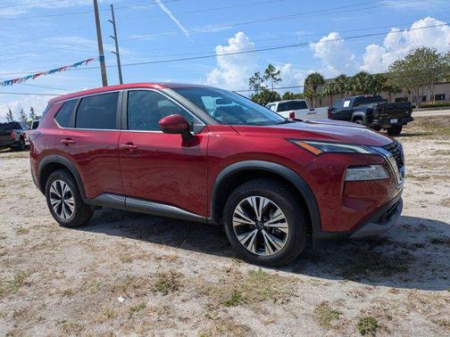 Scarlet Ember Tintcoat 2023 Nissan Rogue SV