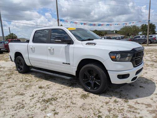 Bright White Clearcoat 2021 RAM 1500 Big Horn/Lone Star