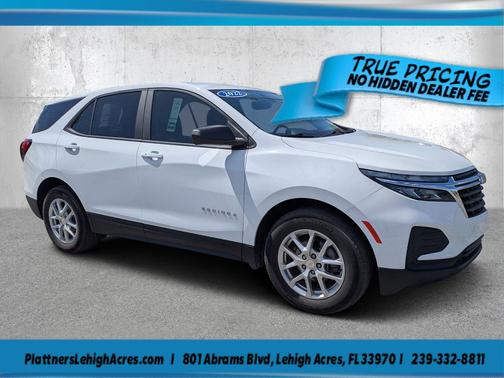 Summit White 2022 Chevrolet Equinox LS