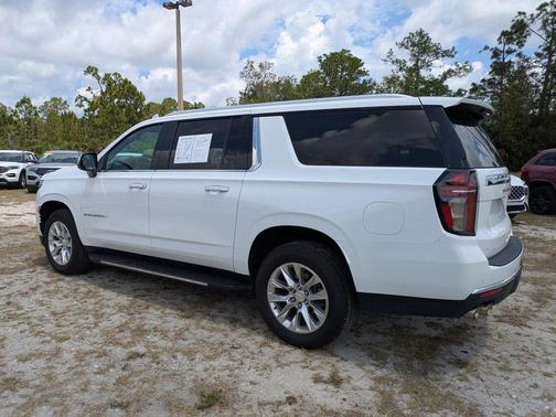 Summit White 2023 Chevrolet Suburban Premier