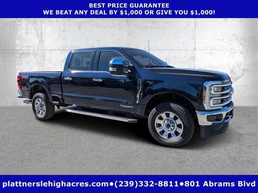 Antimatter Blue Metallic 2024 Ford F-250 Lariat