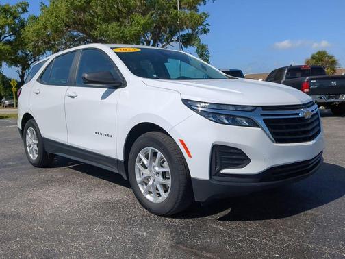 Summit White 2023 Chevrolet Equinox LS