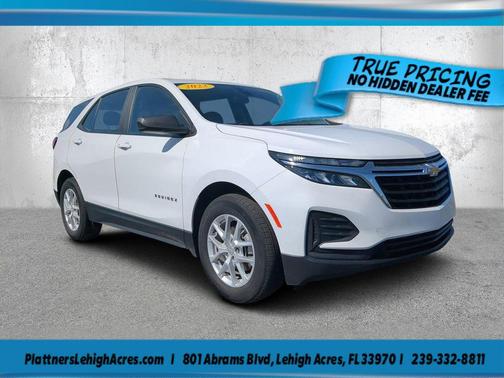 Summit White 2023 Chevrolet Equinox LS