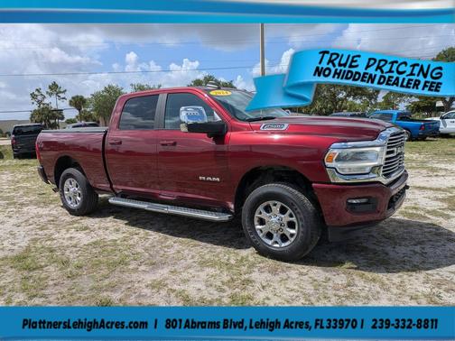 Delmonico Red Pearlcoat 2024 RAM 2500 Laramie Crew Cab 4x4 6'4' Box