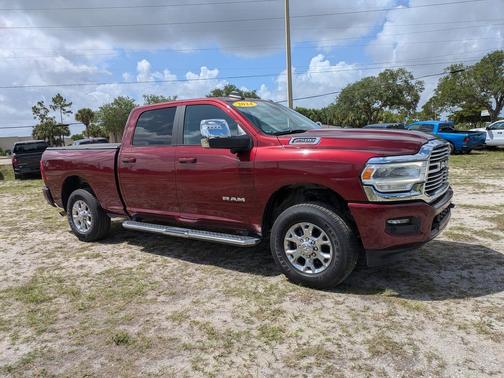 Delmonico Red Pearlcoat 2024 RAM 2500 Laramie Crew Cab 4x4 6'4' Box