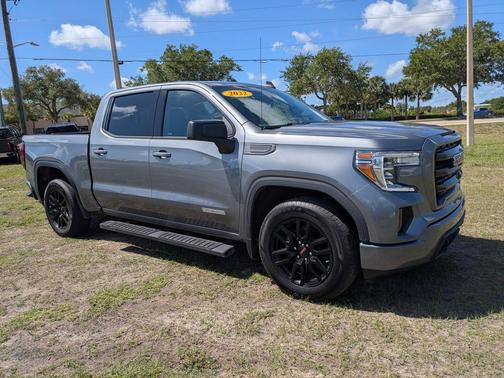 Satin Steel Metallic 2022 GMC Sierra 1500 Elevation