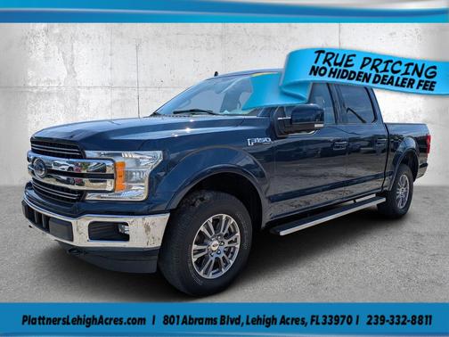 Blue Jeans Metallic 2020 Ford F-150 Lariat