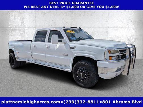 Summit White 2006 Chevrolet Silverado 3500 LT Crew Cab