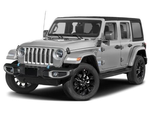 Sting-Gray Clearcoat 2023 Jeep Wrangler 4xe Sahara